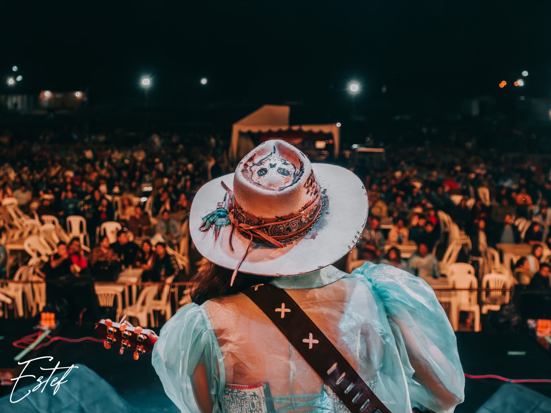 Fondo interactivo de redes sociales ESTEF (TikTok)